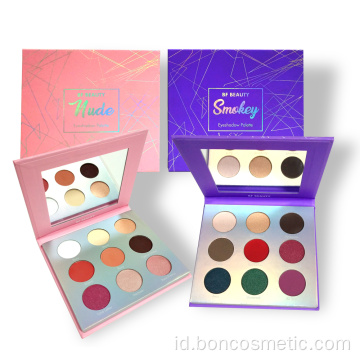 OEM multicolor palet eye shadow dengan cermin